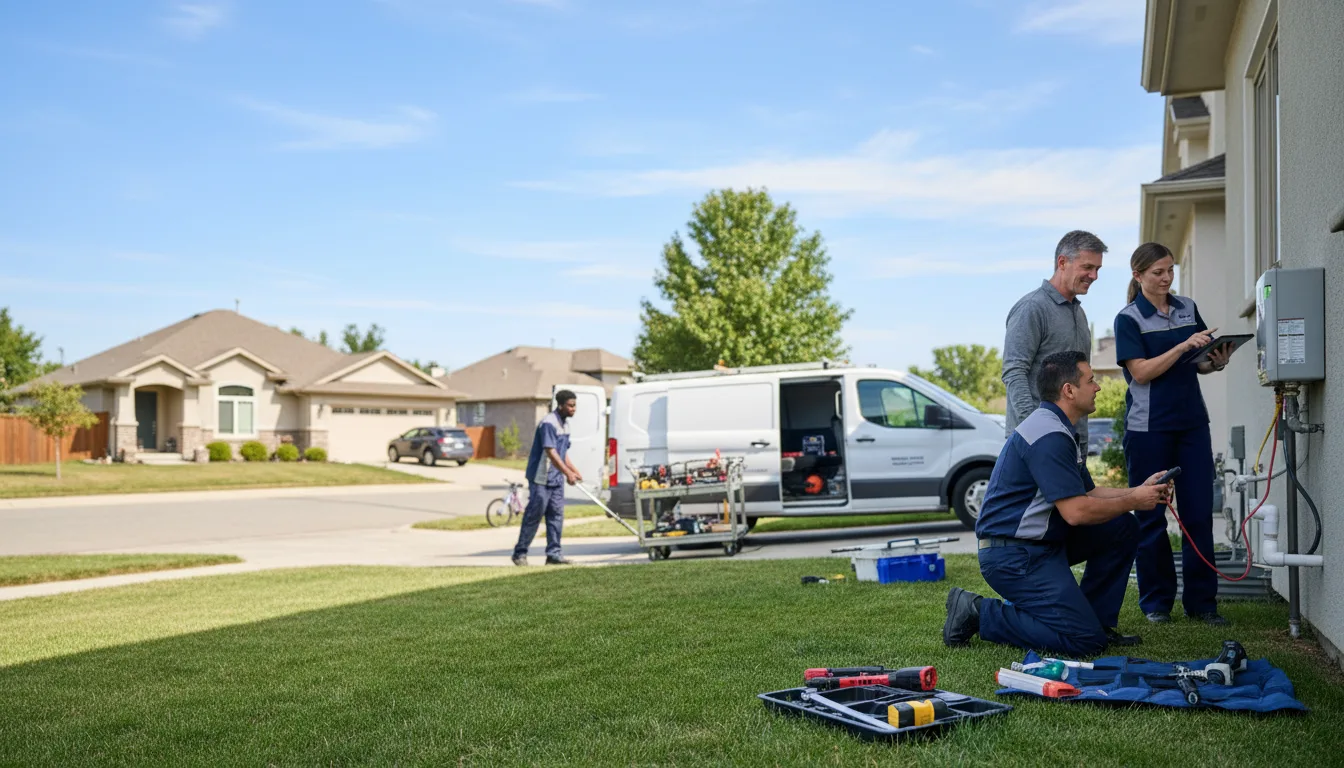 Tankless water heater service in Birmingham, IA